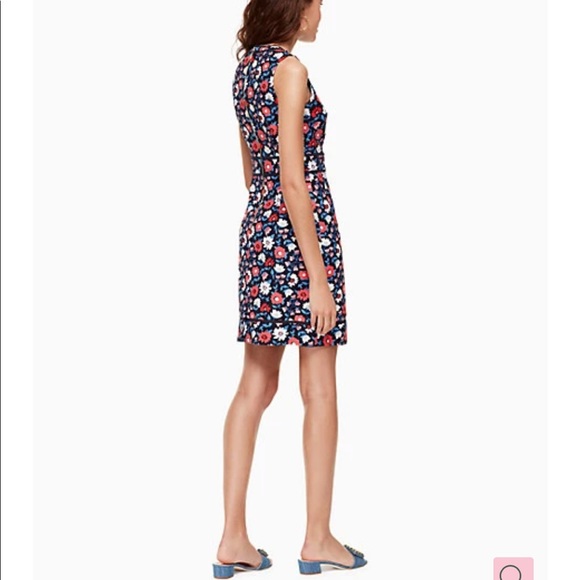 Kate Spade Shore Thing Daisy Jacquard Sheath Dress - Picture 2 of 6
